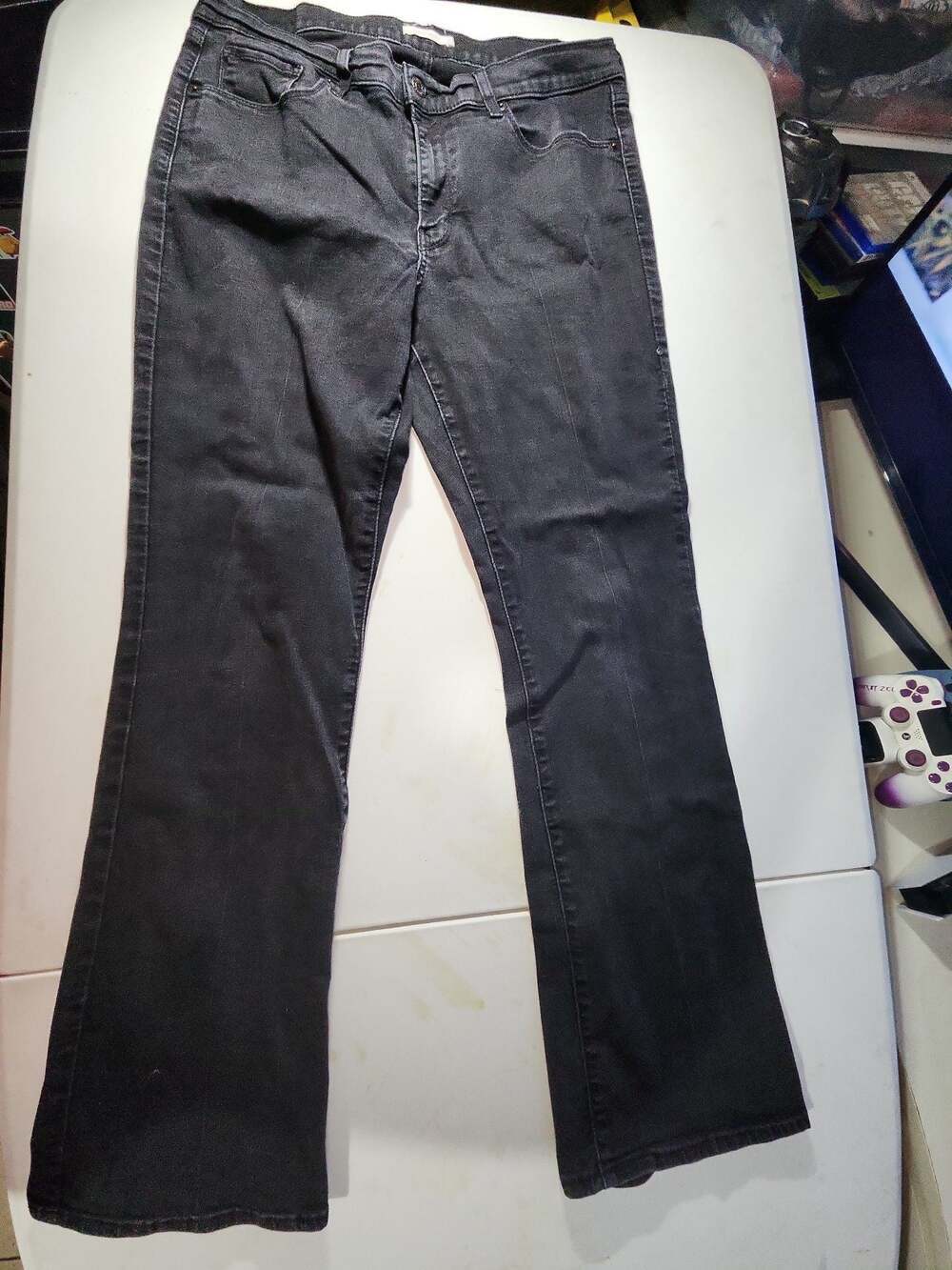 Levi's Women's Black Bootcut Jeans 16M 33x32